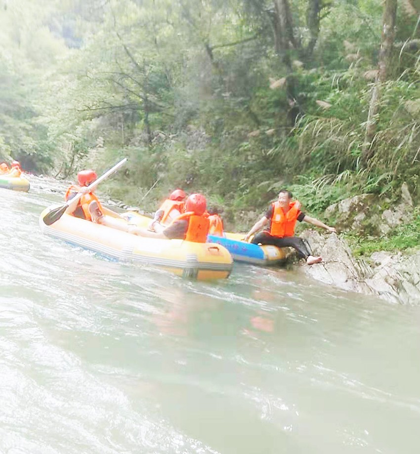 大圍山漂流